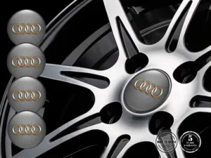 Audi Pegatina en Aros Edición Insignia Bombada